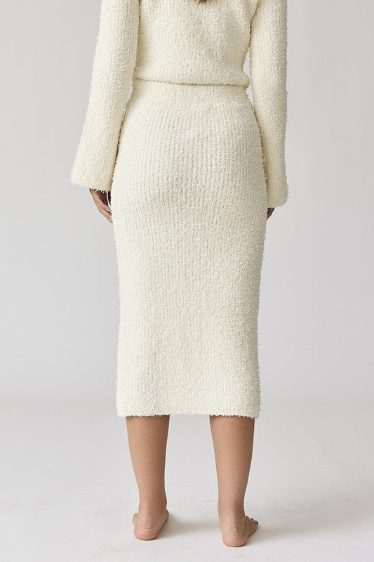 Anaya Crop Soft Knit Set