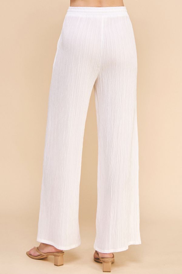 Woven Tie-Waist Pants (AP8487)