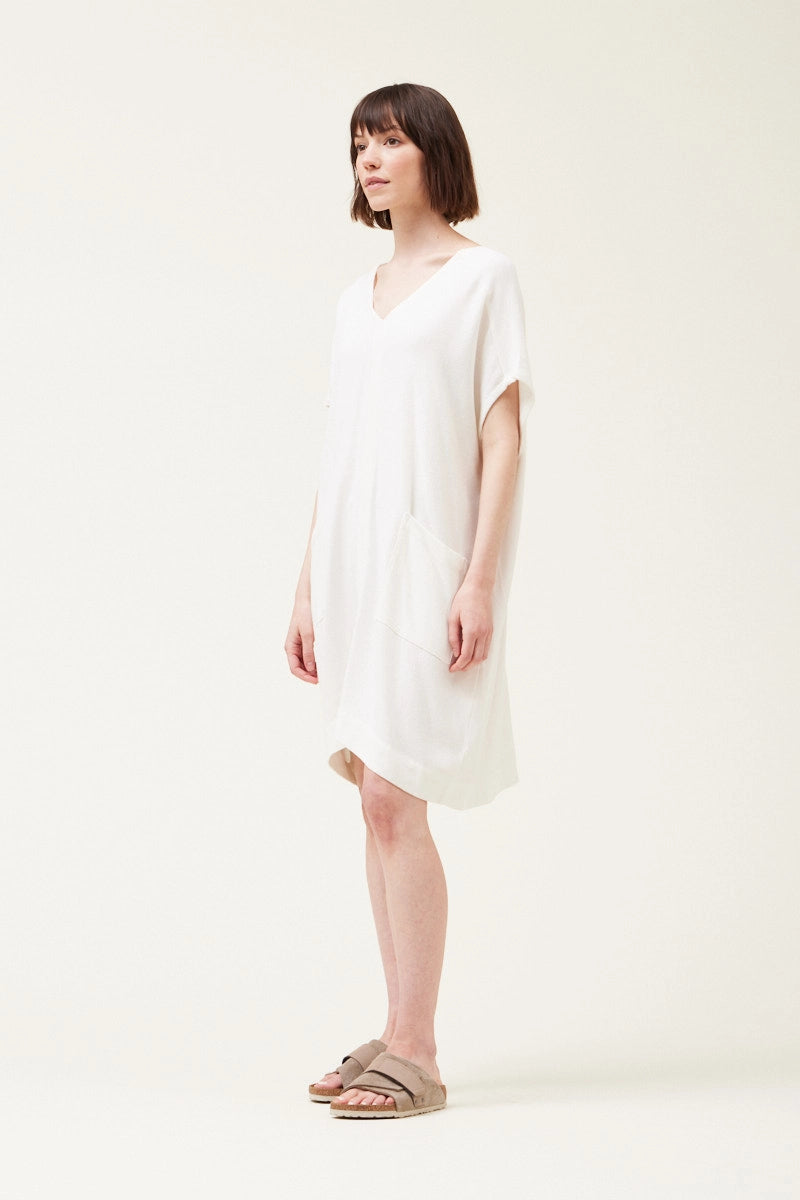 Cotton Linen Stripe Dress (60802PC)